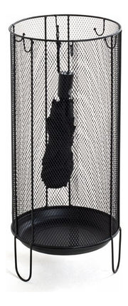 Schirmständer aus Metall, schwarz, modern, für 4-5 Schirme – Ansicht 5