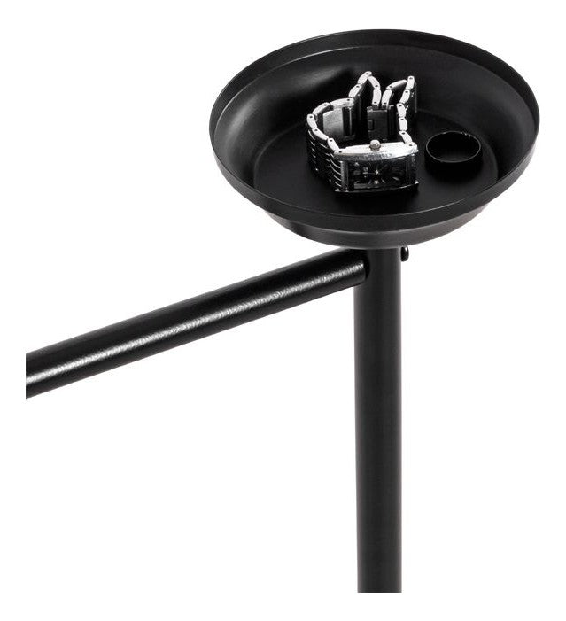 Herrendiener Dressboy aus schwarzem Stahlrohr, 116 cm hoch – Ansicht 4