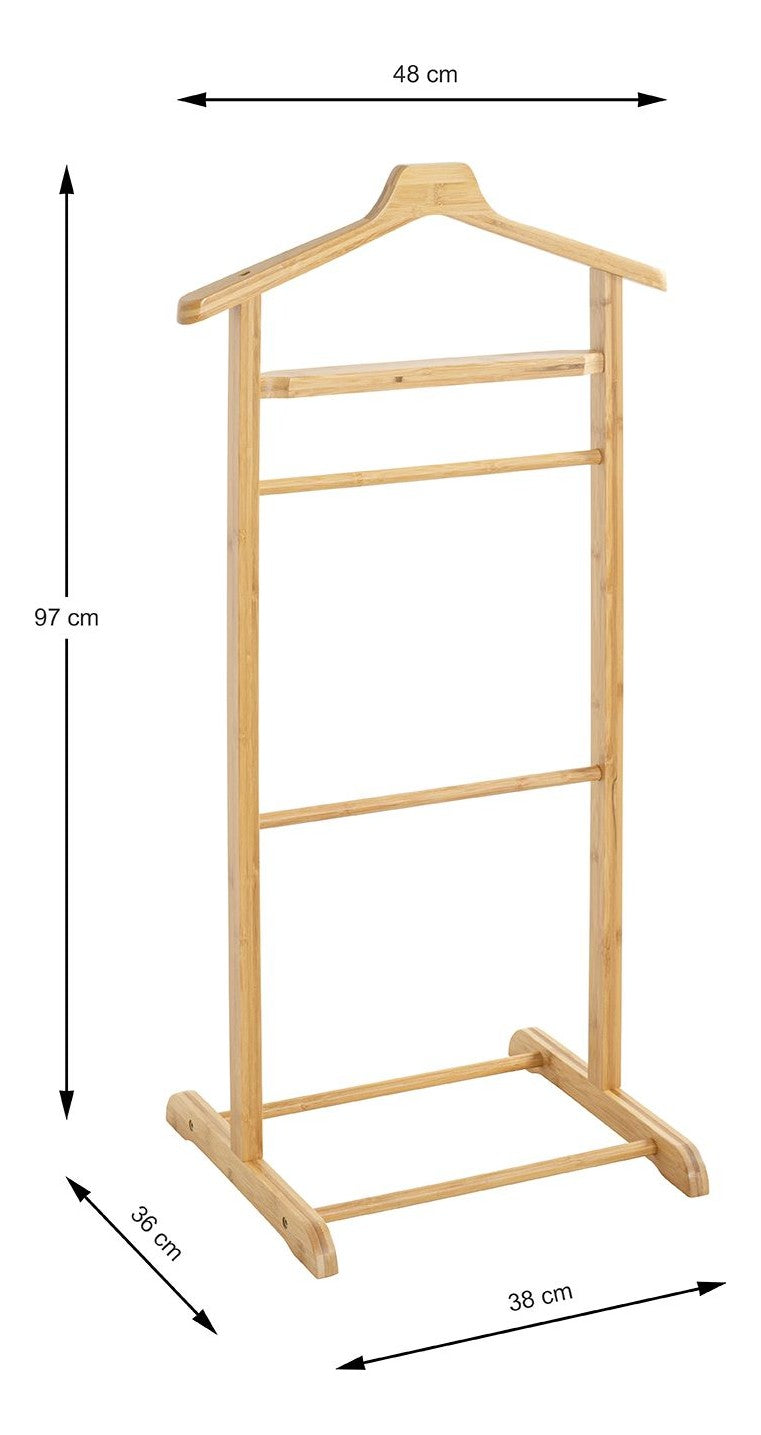 Haku Herrendiener aus Bambus natur im Scandinavian-Design