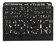 Zeitungsständer aus schwarz lackiertem Metall im modernen Design – Ansicht 4