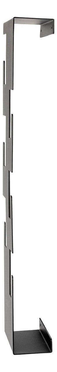 Wandgarderobe mit 6 Haken, schwarz, Stahl pulverbeschichtet – Ansicht 5