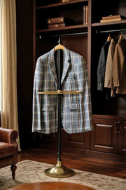 Herrendiener Dressboy aus Stahlrohr, schwarz-goldfarben, 130 cm – Ansicht 12
