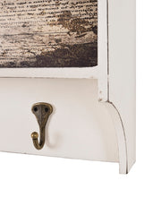 Wandgarderobe Wall Street im Industrial-Stil, 4 Haken – Ansicht 3
