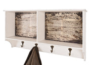 Wandgarderobe Wall Street im Industrial-Stil, 4 Haken – Ansicht 4