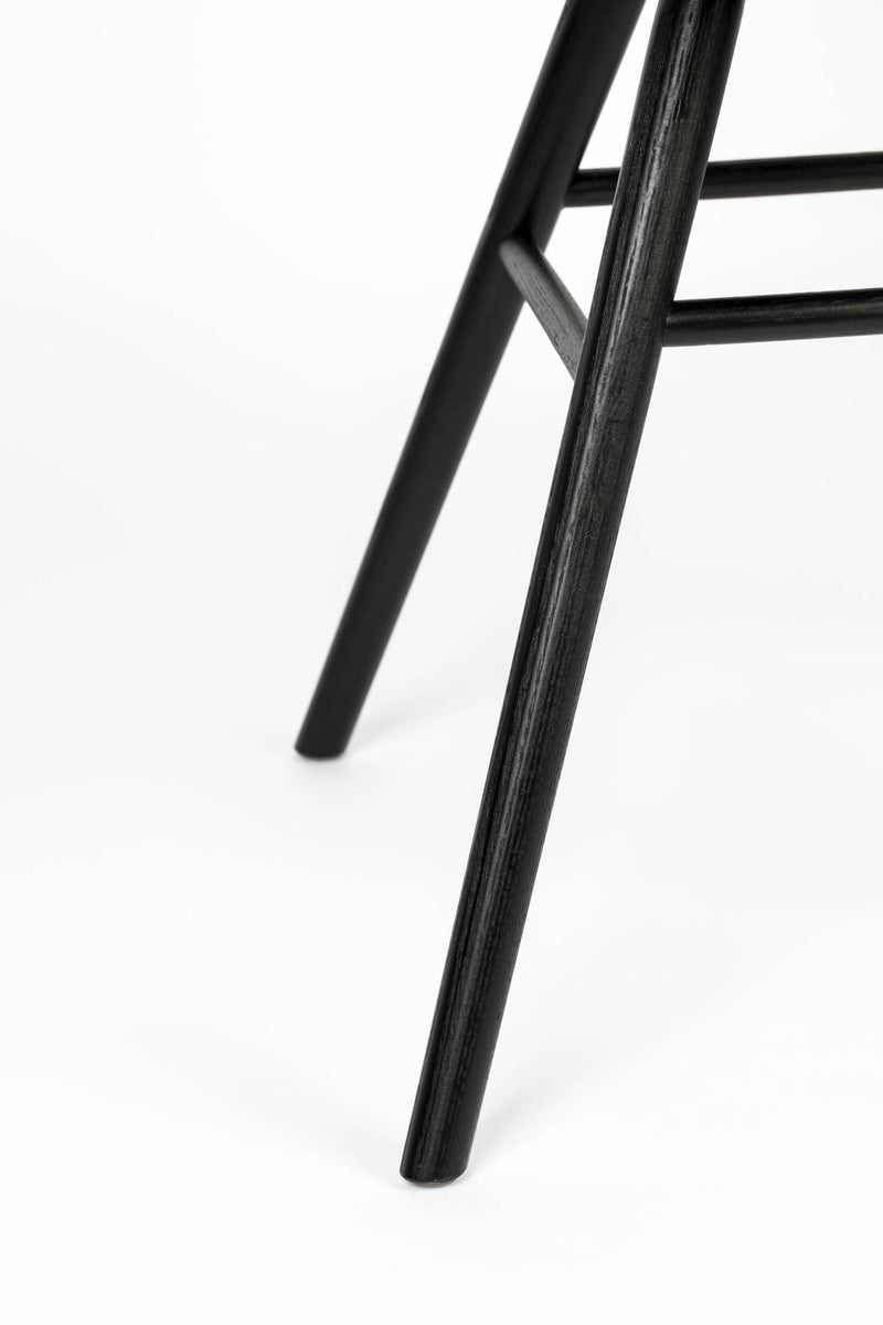 Sessel Albert Kuip All Black im 2er-Set von Zuiver, Schwarz