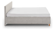Jugendbett Cool mit USB-Anschluss & Betttaschen, Polsterbett in Cremeweiß – Ansicht 10