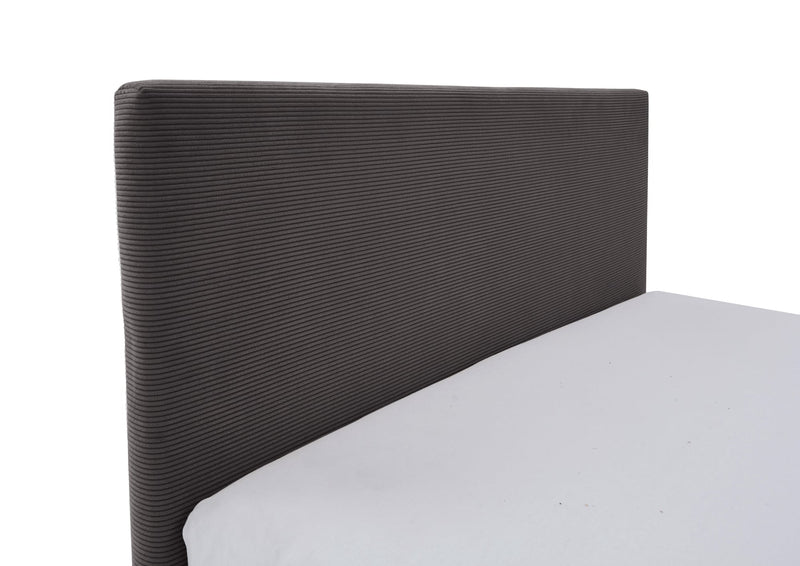 Jugendbett Cool mit USB-Anschluss & Betttaschen, Polsterbett in Anthrazit – Ansicht 13