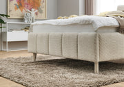 Polsterbett Alva mit Bettkasten und Federholzrahmen in Creme – Ansicht 31