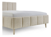 Polsterbett Alva mit Bettkasten und Federholzrahmen in Creme – Ansicht 39