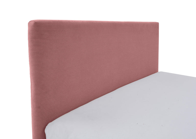 Jugendbett Cool mit Bettkasten und USB-Anschluss, Polsterbett in Rosé – Ansicht 19