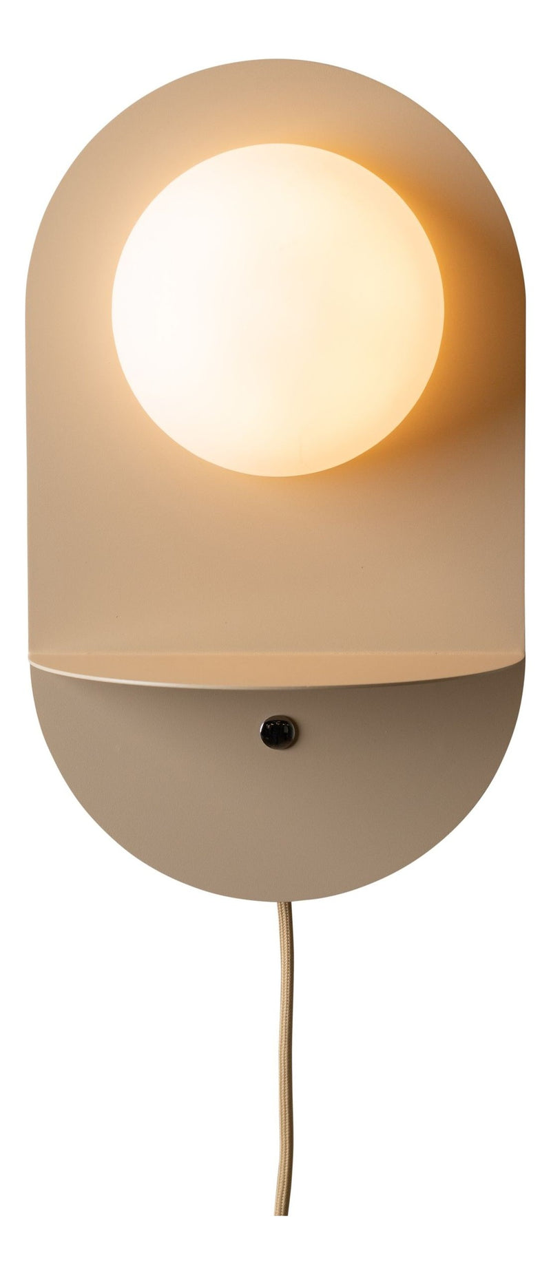 It’s about RoMi Wandleuchte Tokyo aus Metall und Glas, rund