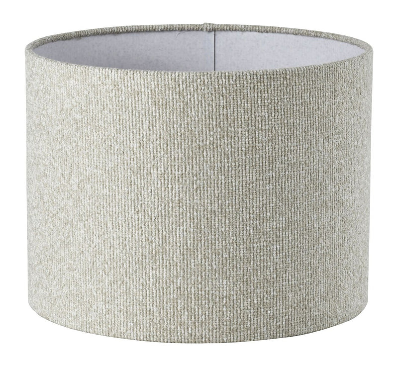 Lampenschirm rund aus Stoff, Ø 40 oder 50 cm, in Mokka, Beige oder Creme – Richmond