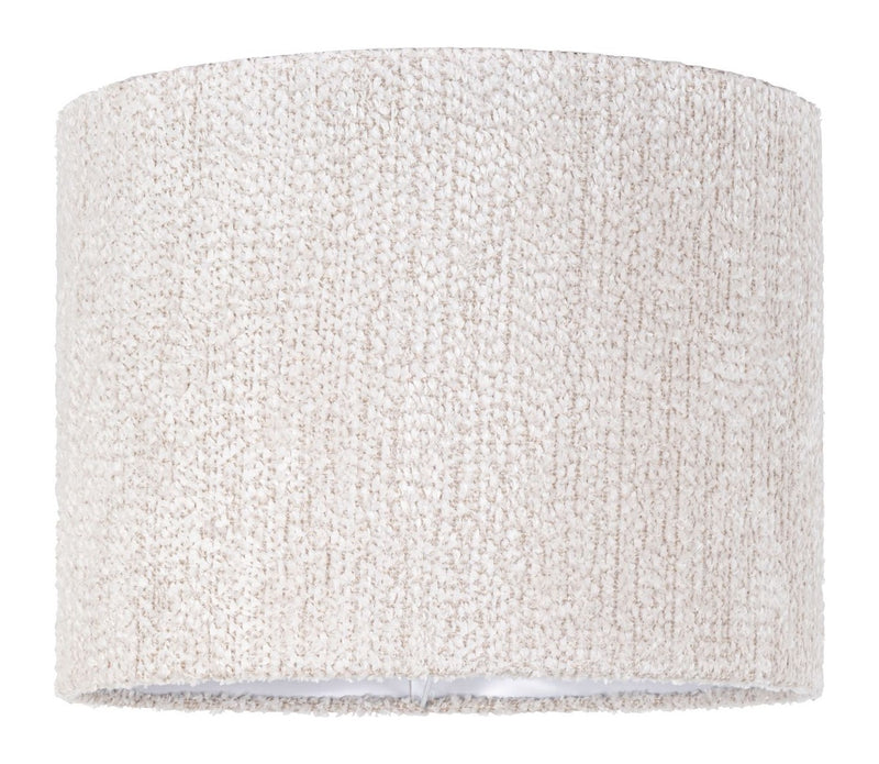 Lampenschirm rund aus Stoff, Ø 40 oder 50 cm, in Mokka, Beige oder Creme – Richmond