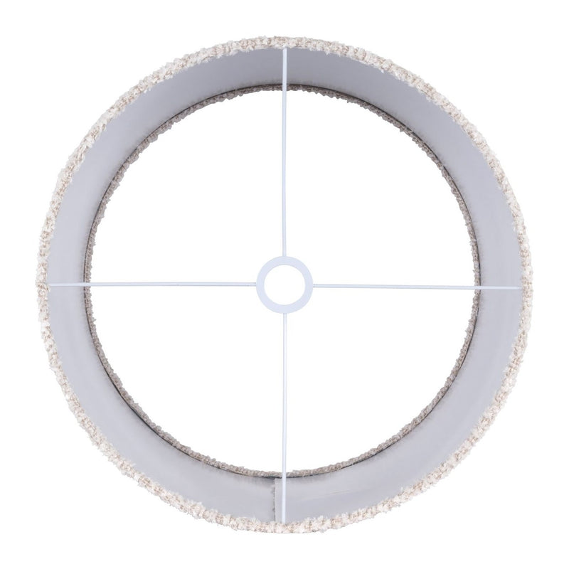 Lampenschirm rund aus Stoff, Ø 40 oder 50 cm, in Mokka, Beige oder Creme – Richmond