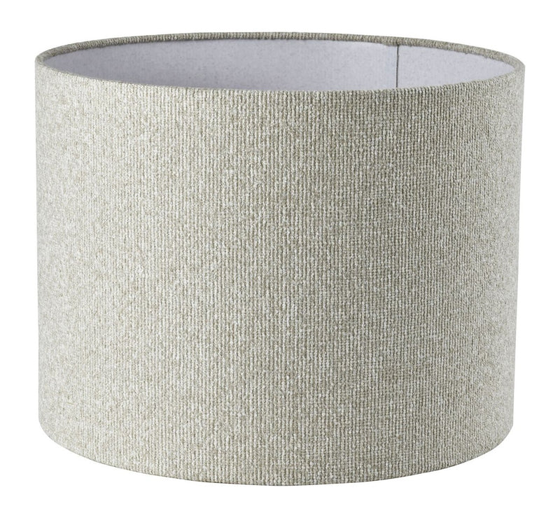 Lampenschirm rund aus Stoff, Ø 40 oder 50 cm, in Mokka, Beige oder Creme – Richmond