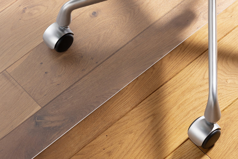 Bodenschutzmatte Ecogrip® Solid – Bürostuhlunterlage aus Polycarbonat für Teppich- und Hartböden