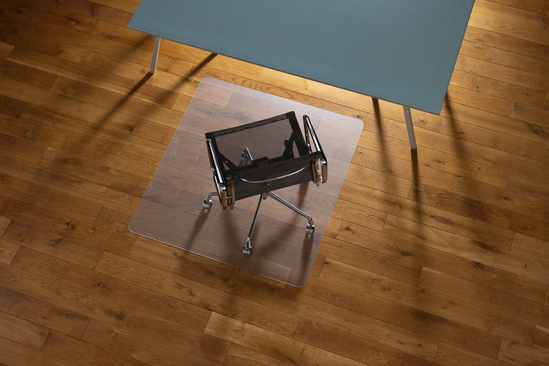 Bodenschutzmatte Ecogrip® Solid – Bürostuhlunterlage aus Polycarbonat für Teppich- und Hartböden