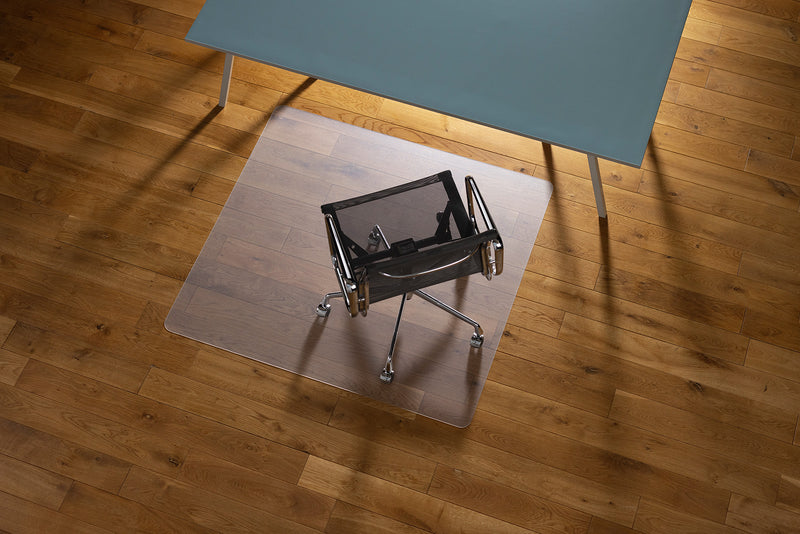 Bodenschutzmatte Ecogrip® Solid – Bürostuhlunterlage aus Polycarbonat für Teppich- und Hartböden