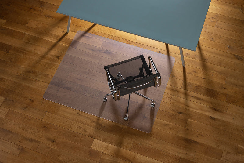 Bodenschutzmatte Ecogrip® Solid – Bürostuhlunterlage aus Polycarbonat für Teppich- und Hartböden