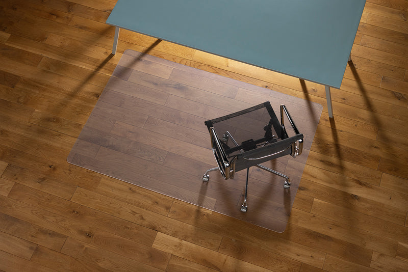 Bodenschutzmatte Ecogrip® Solid – Bürostuhlunterlage aus Polycarbonat für Teppich- und Hartböden