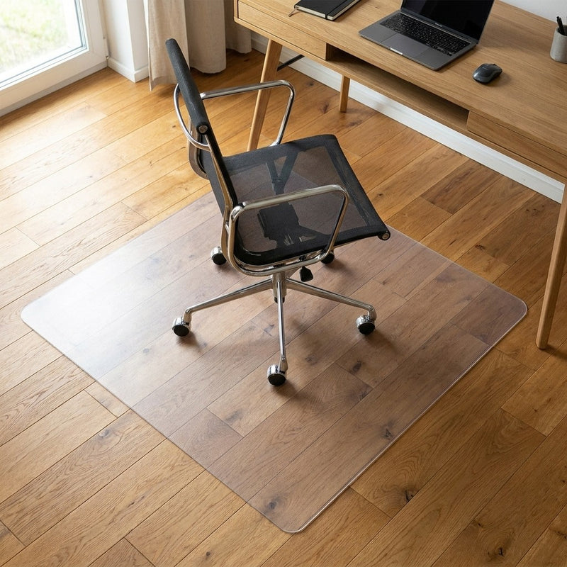Bodenschutzmatte Ecogrip® Solid – Bürostuhlunterlage aus Polycarbonat für Teppich- und Hartböden