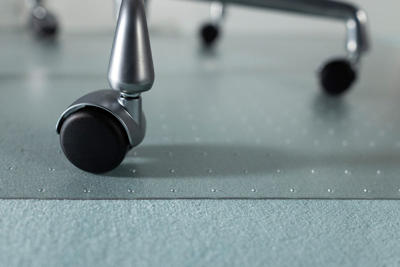 Bodenschutzmatte Ecogrip® Solid – Bürostuhlunterlage aus Polycarbonat für Teppich- und Hartböden