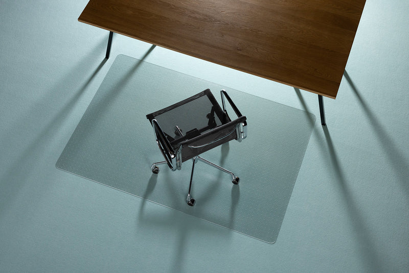 Bodenschutzmatte Ecogrip® Solid – Bürostuhlunterlage aus Polycarbonat für Teppich- und Hartböden