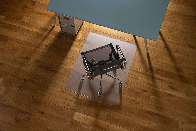 Bodenschutzmatte Ecogrip® Solid – Bürostuhlunterlage aus Polycarbonat für Teppich- und Hartböden