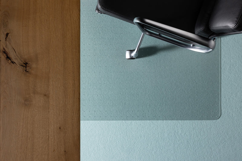 Bodenschutzmatte Ecogrip® Heavy – extra belastbare Bürostuhlunterlage für Teppich- und Hartböden