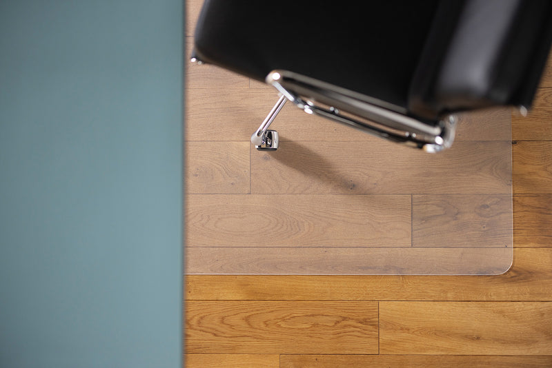 Bodenschutzmatte Ecogrip® Heavy – extra belastbare Bürostuhlunterlage für Teppich- und Hartböden